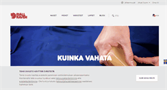 Desktop Screenshot of fjallraven.fi