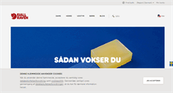 Desktop Screenshot of fjallraven.dk